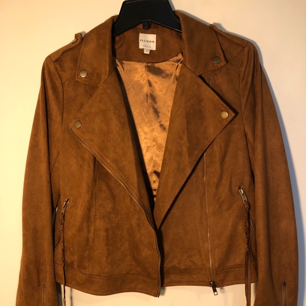 Faux Leather Ellison Jacket